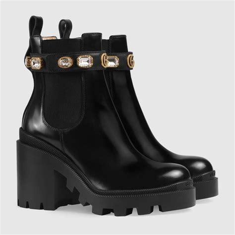 botas gucci negras serpiente|Botas de diseñador para mujer .